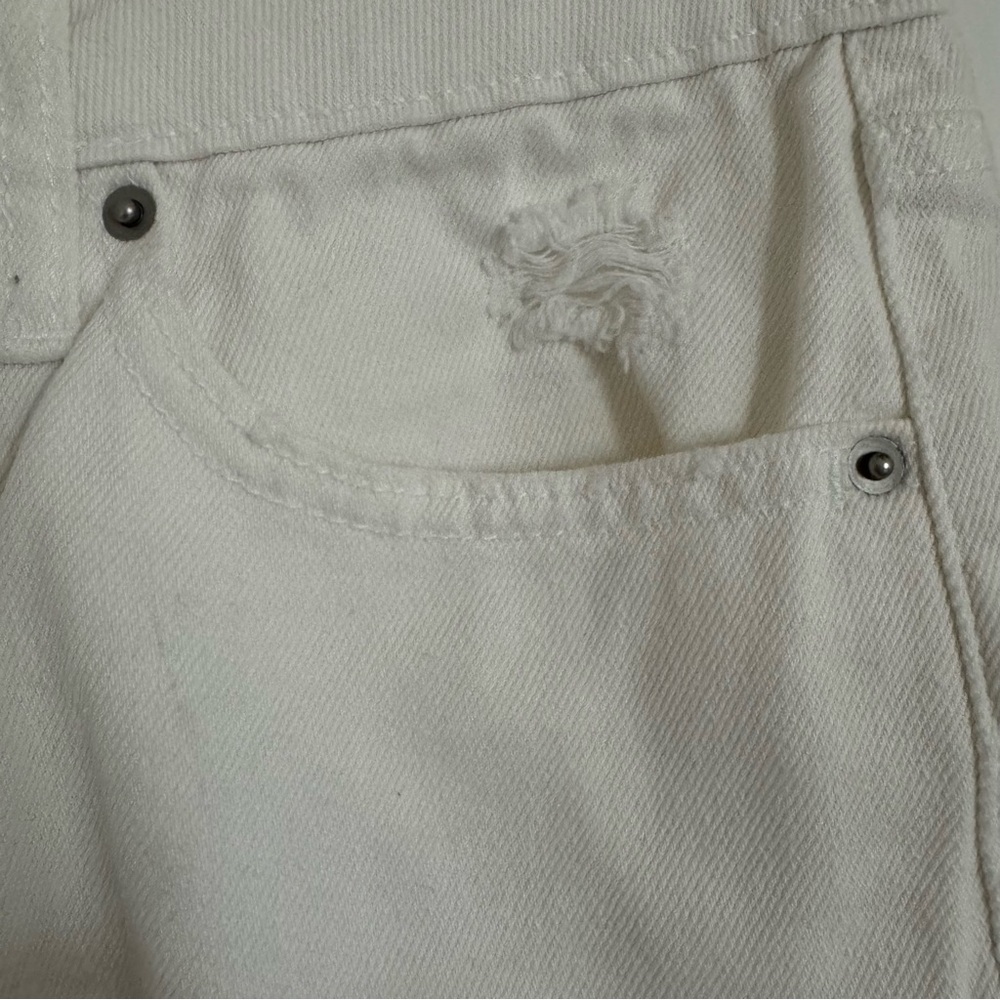Wild Fable White Highest Rise Jean Shorts, 2 - Picture 6 of 14